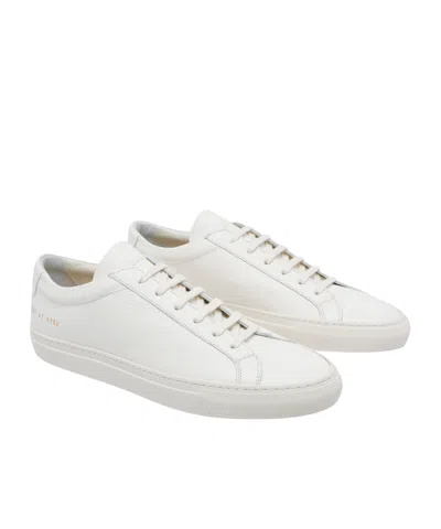 Common Projects Lace-up Sneakers In White