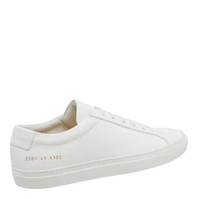 Common Projects Lace-up Sneakers In White