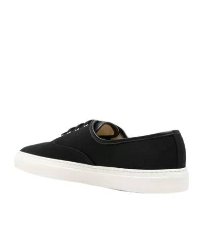 Common Projects Round-toe Sneakers In Black
