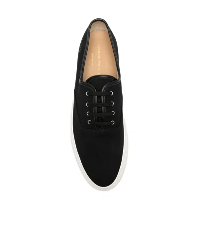 Common Projects Round-toe Sneakers In Black