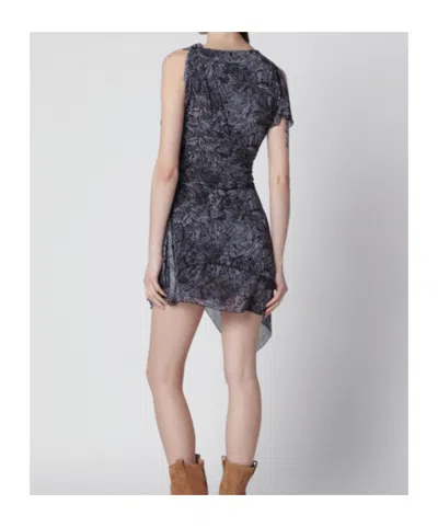 Isabel Marant Patterned Skirt In Blue