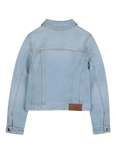 Chloé Denim Jacket In Blue