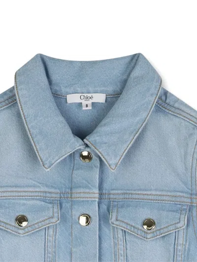 Chloé Denim Jacket In Blue