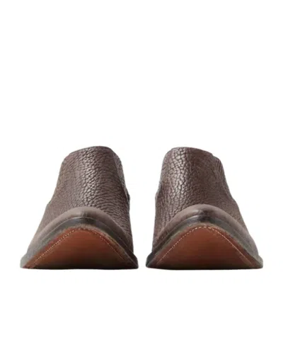Versace Textured Boots In Brown
