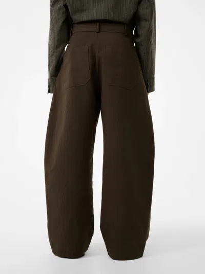 Studio Nicholson Levy Trousers In Burgundy