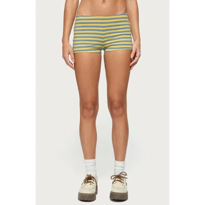 Edikted Isara Striped Shorts In Multi