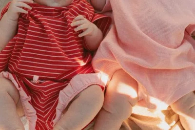 Winne + Crew Ezra Romper In Pink
