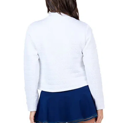 Sofibella Staples Womens Golf Jacket In White