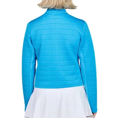 Sofibella Staples Womens Golf Jacket In Blue