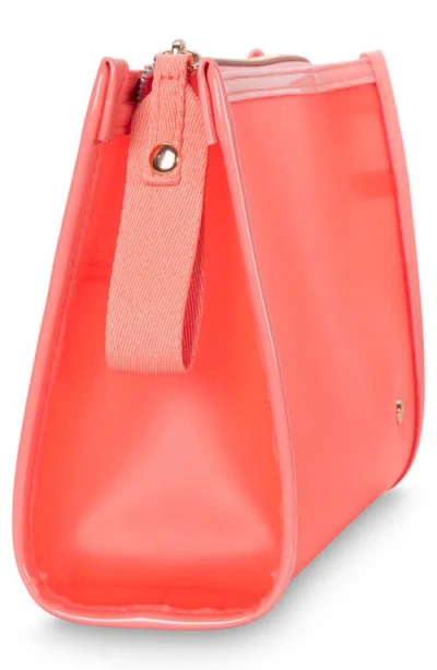 Stephanie Johnson Medium Zip Cosmetic In Pink