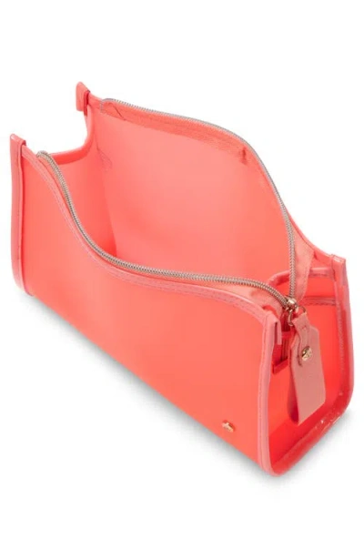 Stephanie Johnson Medium Zip Cosmetic In Pink