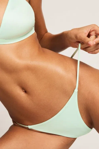 Negative Underwear Glacé String Thong In Blue