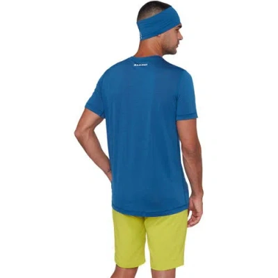 Mammut Tree Wool Fl T-shirt In Blue