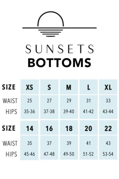Sunsets Unforgettable Bikini Swim Bottoms In Multi