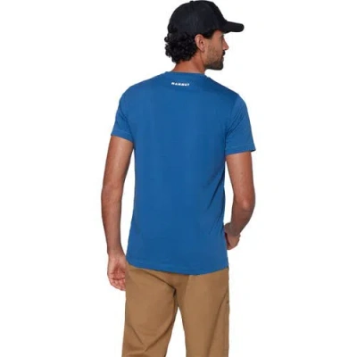 Mammut Core T-shirt Men Classic In Blue