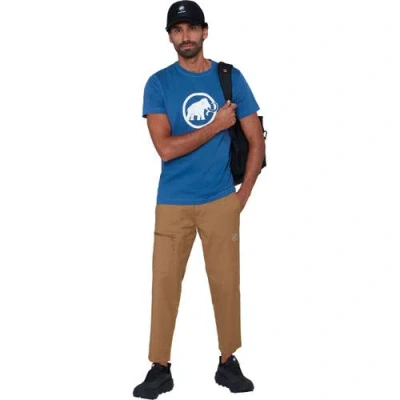 Mammut Core T-shirt Men Classic In Blue