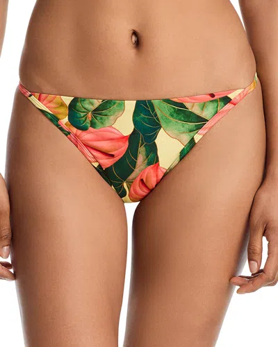 Farm Rio Anturium Basic Bikini Bottom In Green