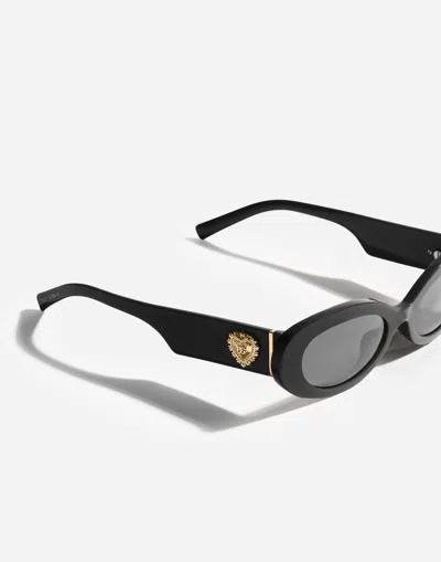 Dolce & Gabbana Devotion Sunglasses In Blue