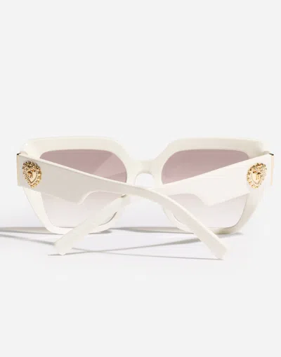 Dolce & Gabbana Devotion Sunglasses In White