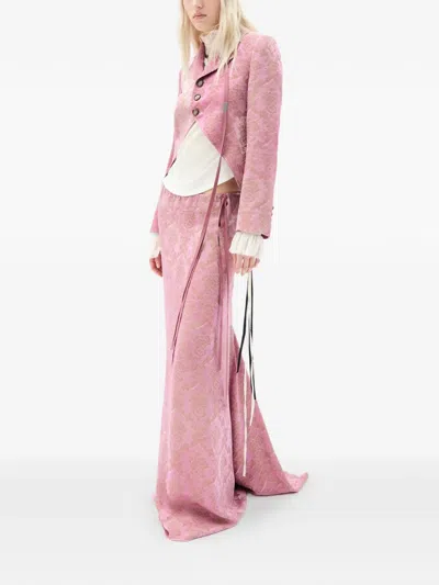 Ann Demeulemeester Floor Electric Kiss T-shirt In White