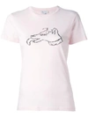 BELLA FREUD distressed dog T-shirt,BFCTS0111842200