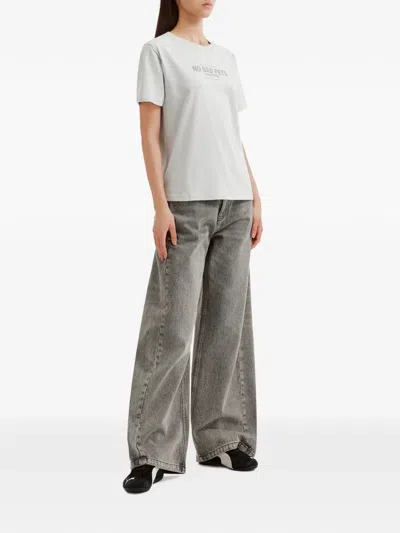 Izzue Logo-print T-shirt In Gray
