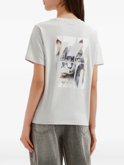 Izzue Logo-print T-shirt In Gray