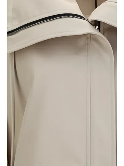 Lardini Zipped Collared Jacket In Neutral