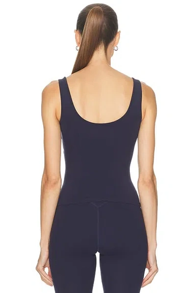 437 Square Tank Top In Blue