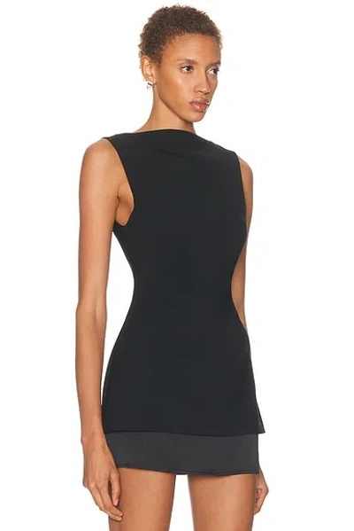 Eaves Judith Top In Black