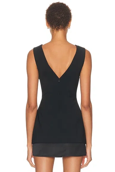 Eaves Judith Top In Black