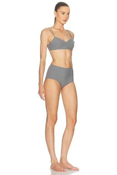 Jil Sander Bra Set In Gray