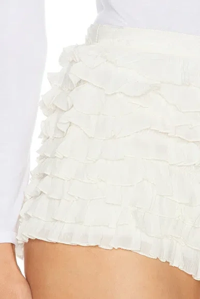 Loveshackfancy Prudence Short In White