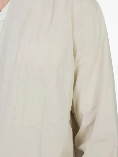 Universal Works Tie-front Jacket In White