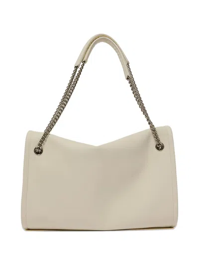 Orciani Medium Venus Shoulder Bag In Neutral