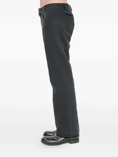 Label Under Construction Belt-loop Trousers In Blue