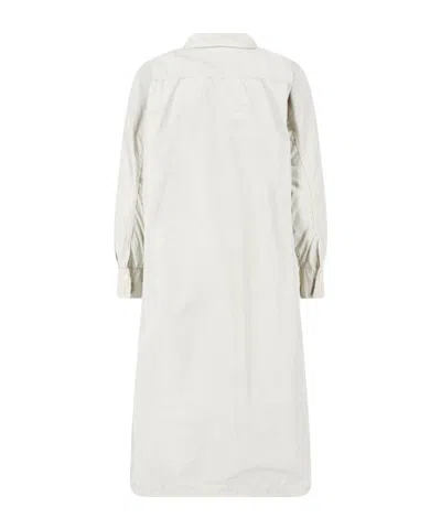 Aspesi Button Front Jacket In White