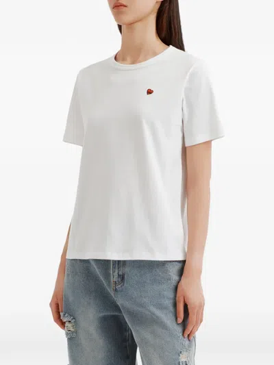 Izzue Cotton T-shirt In White