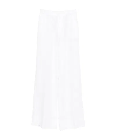 Twinset Drawstring Trousers In White