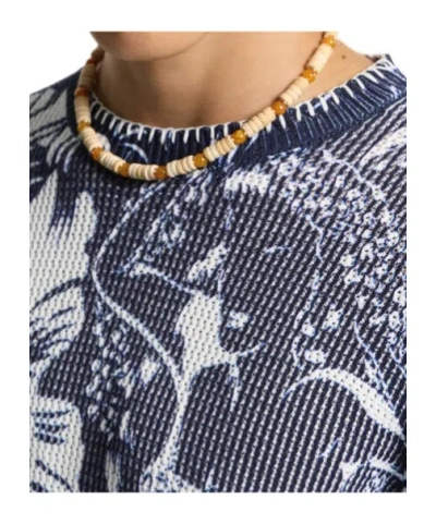 Dsquared2 Flower-pattern Sweater In Gray