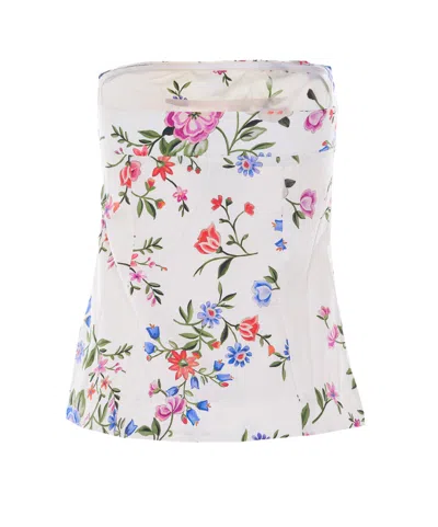 Liu •jo Printed Vest In Multi