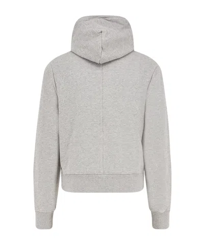 Entire Studios Drawstring Kangaroo-pocket Hoodie In Gray
