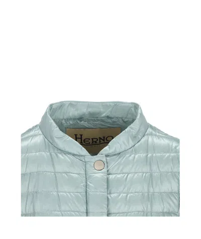 Herno Down Jacket In Green