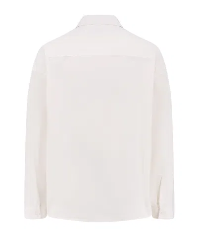 Entire Studios Miller Oversize Cotton Shirt In White