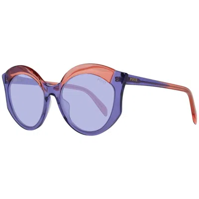 Pucci Purple Plastic Sunglasses In Purple