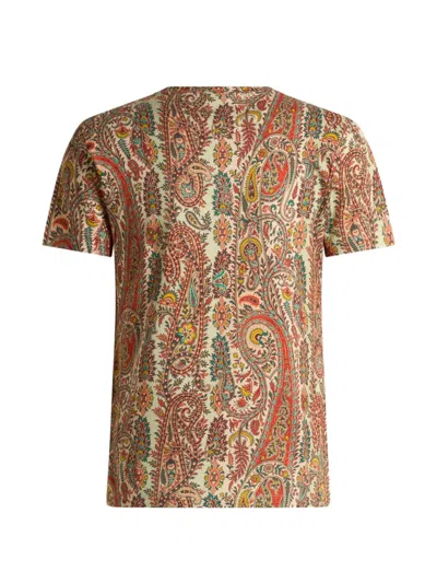 Etro Paisley T-shirt In Multi