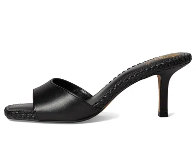 Vince Camuto Emmla Stitched Mule Sandals In Black