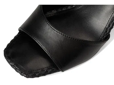Vince Camuto Emmla Stitched Mule Sandals In Black