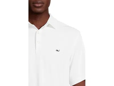 Vineyard Vines Solid Sankaty Polo In White