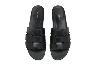 Vionic Glendora Slide Sandal In Black